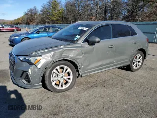 2021 Audi Q3 S line Premium z VIN WA1DECF37M1024585, wystawiony jako Copart lot #41487455 z przebiegiem 29 402 mil mil oraz Nie do naprawy • Non repairable. Historia ofert i sprzedaży dostępna na DreamBid. Obrazek 1.