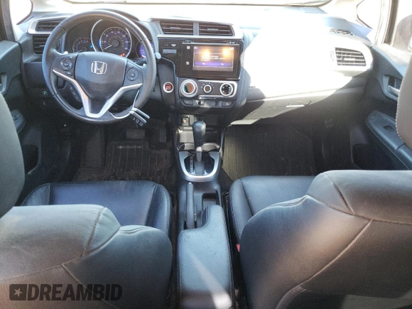 2016 Honda Fit EX-L with VIN JHMGK5H82GS014561, listed as a Copart auction lot 46746815 with 77,525 mi miles and Salvage title. Bid and sale history available at DreamBid. Image 8.
