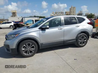 2020 Honda CR-V EX with VIN 7FARW1H56LE006181, listed as a Copart auction lot 60908525 with 60,614 mi miles and Salvage title. Bid and sale history available at DreamBid. Image 1.