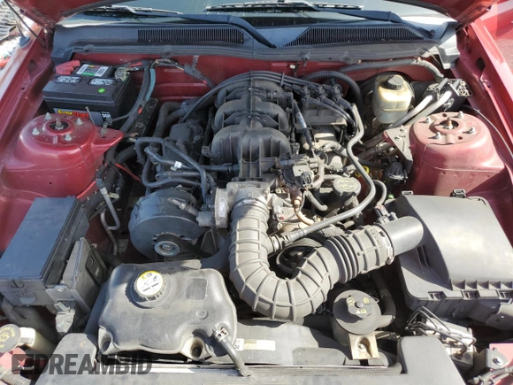 2005 Ford Mustang Deluxe z VIN 1ZVFT84N655177326, wystawiony jako Copart lot #59206775 z przebiegiem 134 187 mil mil oraz Szkoda całkowita • Salvage title. Historia ofert i sprzedaży dostępna na DreamBid. Obrazek 11.