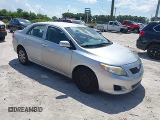 2009 Toyota Corolla with VIN JTDBL40EX99029176, listed as a IAAI auction lot 42796678 with 211,322 mi miles and . Bid and sale history available at DreamBid. Image 1.