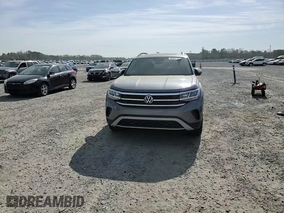 2023 Volkswagen Atlas SE with VIN 1V2JR2CA3PC509307, listed as a Copart auction lot 49605735 with 40,398 mi miles and Salvage title. Bid and sale history available at DreamBid. Image 12.