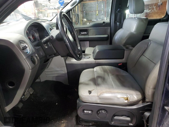 2006 Ford F-150 XLT with VIN 1FTPW14V56FB73947, listed as a Copart auction lot 48334275 with 147,256 mi miles and Salvage Title. Bid and sale history available at carsss.com. Image 7.