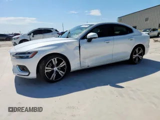 2022 Volvo S60 Plus Dark Theme with VIN 7JRL12TL5NG161391, listed as a Copart auction lot 61377875 with 46,192 mi miles and Salvage title. Bid and sale history available at DreamBid. Image 1.