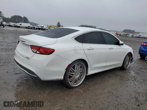 2015 Chrysler 200 Limited with VIN 1C3CCCABXFN554653, listed as a Copart auction lot 44236715 with 180,412 mi miles and Salvage Title. Bid and sale history available at carsss.com. Image 3.
