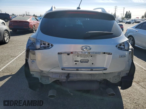 2010 Infiniti EX Journey with VIN JN1AJ0HR4AM750566, listed as a Copart auction lot 41864075 with 164,696 mi miles and Salvage Title. Bid and sale history available at DreamBid. Image 6.