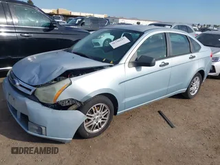 2009 Ford Focus SE with VIN 1FAHP35N29W159641, listed as a IAAI auction lot 41738227 with 1 mi miles. Bid and sale history available at carsss.com. Image 2.