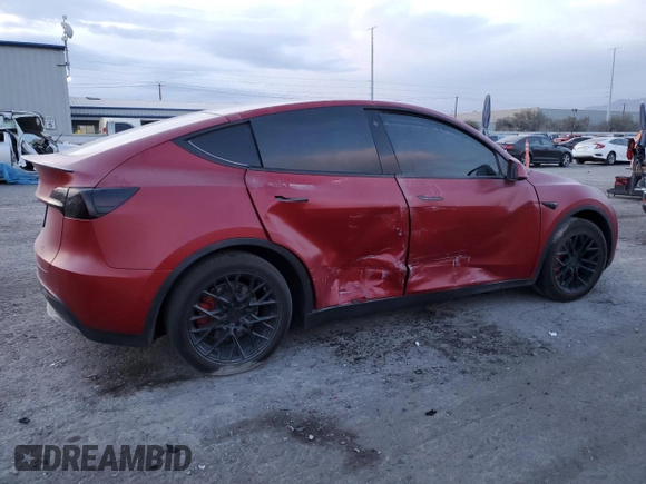 2020 Tesla Model Y Long Range z VIN 5YJYGDEE3LF011297, wystawiony jako Copart lot #42711345 z przebiegiem 103 803 mil mil oraz Szkoda całkowita • Salvage title. Historia ofert i sprzedaży dostępna na DreamBid. Obrazek 3.