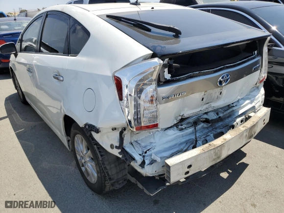 2013 Toyota Prius Plug-In with VIN JTDKN3DP0D3041381, listed as a Copart auction lot 64202024 with 210,854 mi miles and Salvage Title. Bid and sale history available at carsss.com. Image 2.