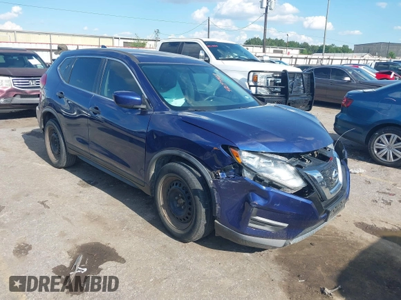 2017 Nissan Rogue SV with VIN JN8AT2MT1HW130104, listed as a IAAI auction lot 42194412 with 98,958 mi miles and . Bid and sale history available at DreamBid. Image 1.