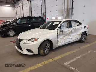 2015 Lexus IS 250 with VIN JTHBF1D27F5047352, listed as a IAAI auction lot 41573703 with 1 mi miles. Bid and sale history available at carsss.com. Image 16.