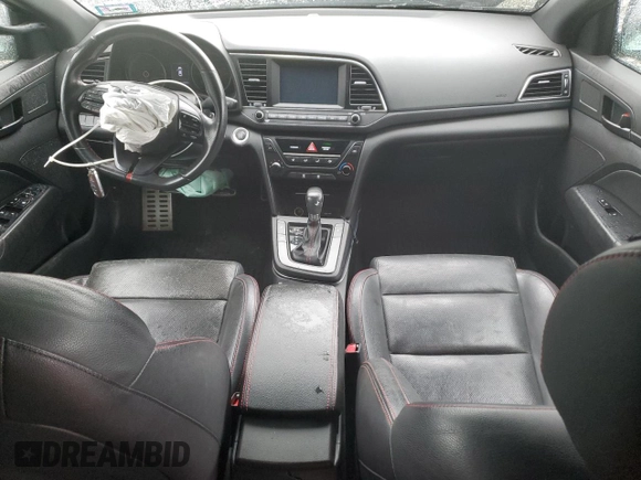 2017 Hyundai Elantra Sport с VIN KMHD04LB1HU291775, выставлен на аукционе Copart как лот 57788205 с пробегом 111 826 миль миль и Списание • Salvage title. История ставок и продаж доступна на DreamBid. Изображение 8.