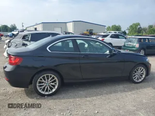 2016 BMW 2 Series 228i xDrive with VIN WBA1G9C52GV598419, listed as a Copart auction lot 62464515 with 49,793 mi miles and Salvage title. Bid and sale history available at DreamBid. Image 3.