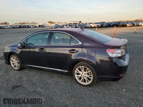 2010 Lexus HS 250h with VIN JTHBB1BA1A2001161, listed as a Copart auction lot 87281574 with 88,808 mi miles and Salvage Title. Bid and sale history available at DreamBid. Image 2.