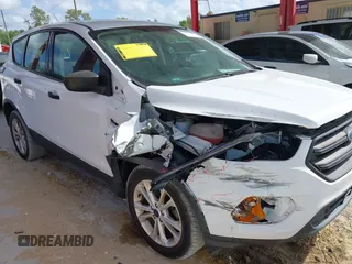 2018 Ford Escape S with VIN 1FMCU0F74JUB68106, listed as a IAAI auction lot 41939286 with 45,168 mi miles. Bid and sale history available at carsss.com. Image 6.