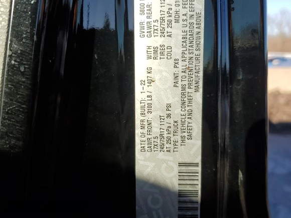 2022 Jeep Gladiator Willys with VIN 1C6HJTAG3NL117386, listed as a Copart auction lot 84271684 with 9,114 mi miles and Salvage title. Bid and sale history available at DreamBid. Image 12.