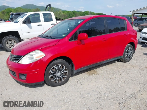2012 Nissan Versa S with VIN 3N1BC1CPXCL360370, listed as a IAAI auction lot 42178631 with 160,556 mi miles. Bid and sale history available at carsss.com. Image 2.