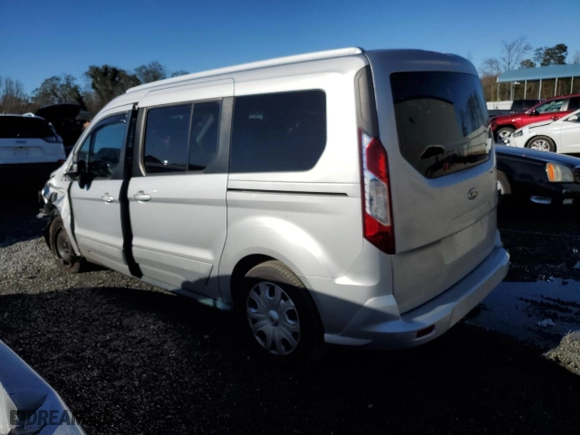 2015 Ford Transit Connect Wagon XLT with VIN NM0GE9F74F1223036, listed as a Copart auction lot 81430714 with 115,993 mi miles and Salvage Title. Bid and sale history available at carsss.com. Image 2.
