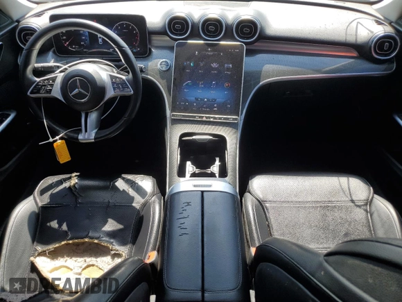 2022 Mercedes-Benz C 300 with VIN W1KAF4GB7NR041381, listed as a Copart auction lot 52912145 with 88,668 mi miles and Clean title. Bid and sale history available at DreamBid. Image 8.