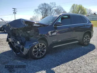 2017 BMW X5 sDrive35i with VIN 5UXKR2C31H0U22708, listed as a Copart auction lot 49241255 with 0 mi miles and Salvage Title. Bid and sale history available at carsss.com. Image 1.