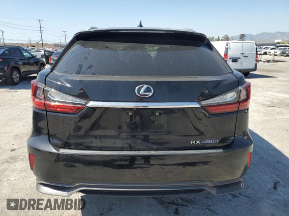 2016 Lexus RX with VIN 2T2ZFMCA6GC001537, listed as a Copart auction lot 50252175 with 132,685 mi miles and Salvage Title. Bid and sale history available at DreamBid. Image 6.