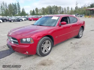 2007 Dodge Charger R/T with VIN 2B3KA53HX7H869992, listed as a IAAI auction lot 41036400 with 64,425 mi miles. Bid and sale history available at carsss.com. Image 2.