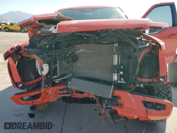 2023 Ford F-150 Raptor with VIN 1FTFW1RJ6PFA30640, listed as a Copart auction lot 76242254 with Not Provided miles and Salvage Title. Bid and sale history available at DreamBid. Image 13.