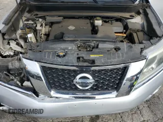 2015 Nissan Pathfinder SV with VIN 5N1AR2MN2FC723766, listed as a Copart auction lot 47311005 with 119,360 mi miles and Salvage title. Bid and sale history available at DreamBid. Image 12.