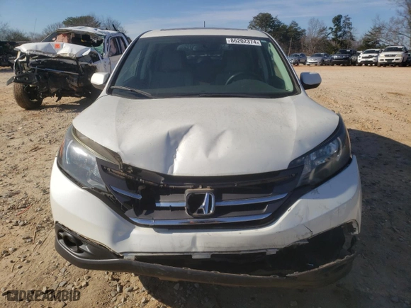 2014 Honda CR-V EX with VIN 5J6RM3H59EL042406, listed as a Copart auction lot 86202374 with 0 mi miles and Salvage Title. Bid and sale history available at carsss.com. Image 5.