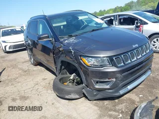 2018 Jeep Compass Limited z VIN 3C4NJDCB1JT354816, wystawiony jako IAAI lot #42009762 z przebiegiem 73 433 mil mil oraz . Historia ofert i sprzedaży dostępna na DreamBid. Obrazek 1.