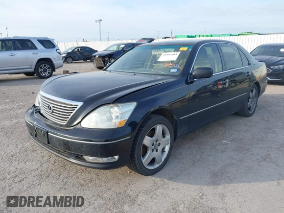 2005 Lexus LS 430 with VIN JTHBN36F155019723, listed as a IAAI auction lot 41897964 with 115,995 mi miles and . Bid and sale history available at DreamBid. Image 17.