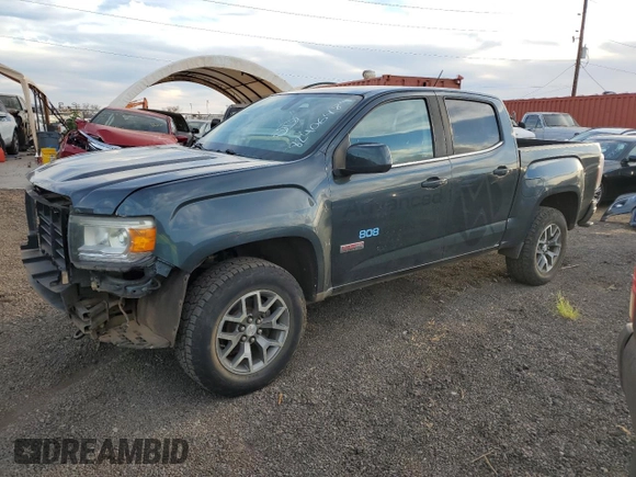2017 GMC Canyon 4WD SLE with VIN 1GTG6CEN9H1246814, listed as a Copart auction lot 82406484 with 93,235 mi miles and Clean Title. Bid and sale history available at carsss.com. Image 1.