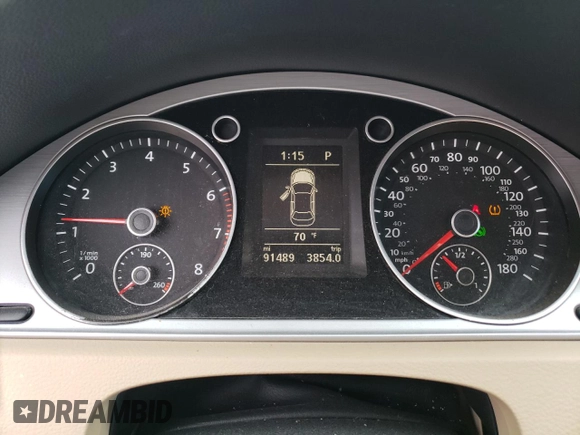 2015 Volkswagen CC R-Line with VIN WVWBP7AN9FE816661, listed as a Copart auction lot 76229534 with 91,489 mi miles and Salvage Title. Bid and sale history available at carsss.com. Image 9.