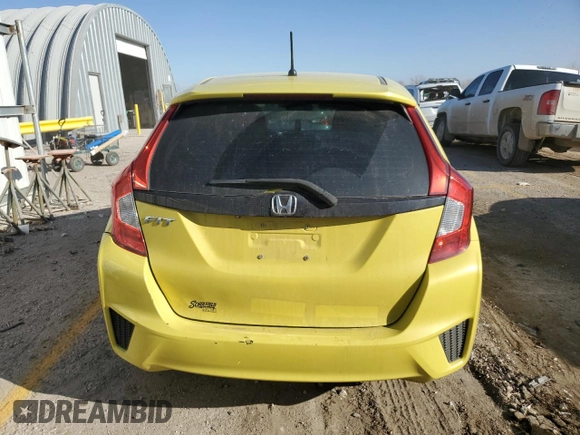 2015 Honda Fit LX with VIN 3HGGK5H51FM717584, listed as a Copart auction lot 87038334 with 143,447 mi miles and Salvage Title. Bid and sale history available at carsss.com. Image 6.