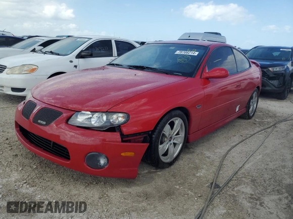2004 Pontiac GTO with VIN 6G2VX12G14L315015, listed as a Copart auction lot 78708214 with Not Provided miles and Non Repairable. Bid and sale history available at DreamBid. Image 1.