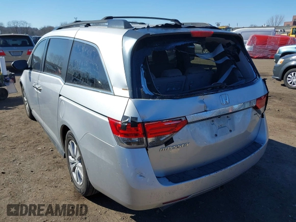 2014 Honda Odyssey EX with VIN 5FNRL5H40EB030000, listed as a IAAI auction lot 41698771 with 190,169 mi miles and . Bid and sale history available at carsss.com. Image 6.