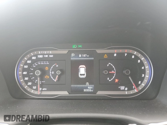 2024 Hyundai Tucson SEL with VIN 5NMJB3DE2RH301307, listed as a Copart auction lot 85516654 with 30,333 mi miles and Salvage Title. Bid and sale history available at DreamBid. Image 9.