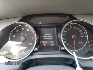 2016 Audi A5 Premium with VIN WAUD2AFR4GA001175, listed as a Copart auction lot 53177655 with 76,380 mi miles and Salvage title. Bid and sale history available at DreamBid. Image 9.