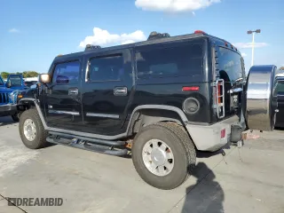 2003 Hummer H2 with VIN 5GRGN23U43H117109, listed as a Copart auction lot 75563474 with 0 mi miles and Non Repairable. Bid and sale history available at carsss.com. Image 2.