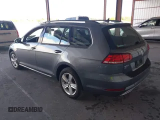 2018 Volkswagen Golf SportWagen S with VIN 3VWD17AU5JM755889, listed as a IAAI auction lot 41481720 with 58,533 mi miles. Bid and sale history available at carsss.com. Image 3.