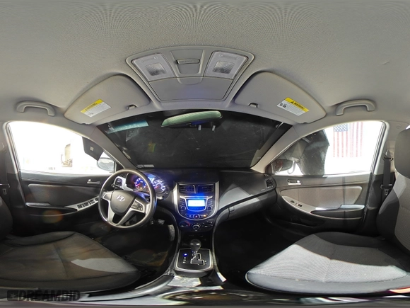 2013 Hyundai Accent GL with VIN KMHCT5AE6DU129091, listed as a Copart auction lot 52282095 with 203,493 mi miles and Salvage Title. Bid and sale history available at carsss.com. Image 15.