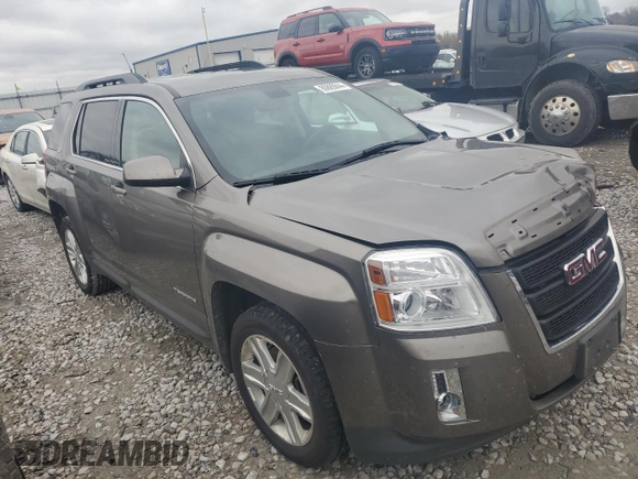 2011 GMC Terrain SLE-2 with VIN 2CTFLSE53B6437345, listed as a Copart auction lot 80889644 with 106,921 mi miles and Salvage Title. Bid and sale history available at carsss.com. Image 4.