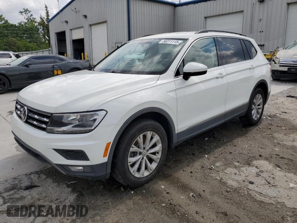 2018 Volkswagen Tiguan SEL with VIN 3VV3B7AX1JM037294, listed as a Copart auction lot 56311115 with 63,052 mi miles and Clean title. Bid and sale history available at DreamBid. Image 1.