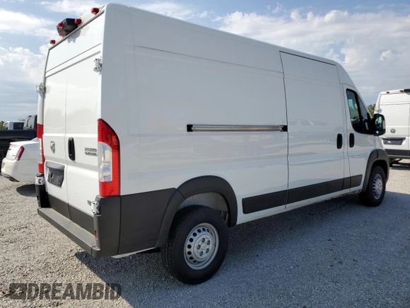 2024 Ram ProMaster Cargo Tradesman with VIN 3C6LRVDG8RE114010, listed as a Copart auction lot 68368704 with 13 mi miles and Salvage Title. Bid and sale history available at DreamBid. Image 3.
