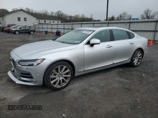 2018 Volvo S90 Inscription with VIN LVY992MLXJP008251, listed as a Copart auction lot 52602955 with 30,281 mi miles and Salvage Title. Bid and sale history available at carsss.com. Image 1.