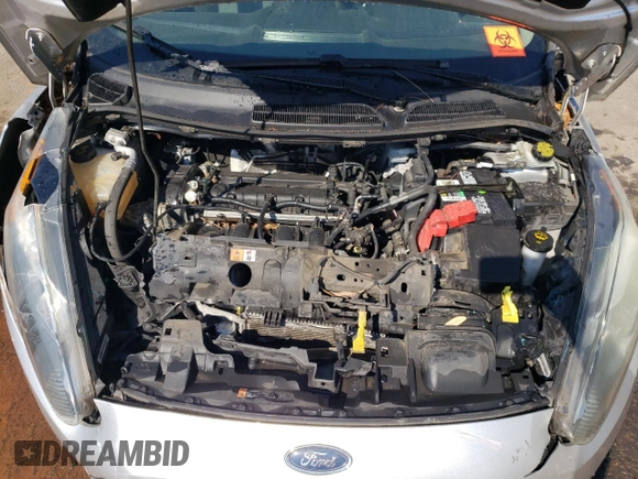 2017 Ford Fiesta S z VIN 3FADP4AJ2HM134423, wystawiony jako Copart lot #47637815 z przebiegiem 71 686 mil mil oraz Szkoda całkowita • Salvage title. Historia ofert i sprzedaży dostępna na DreamBid. Obrazek 12.