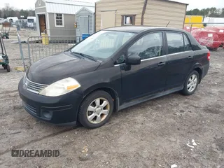 2007 Nissan Versa 1.8 SL with VIN 3N1BC11E87L420766, listed as a IAAI auction lot 41536424 with 93,567 mi miles. Bid and sale history available at carsss.com. Image 2.