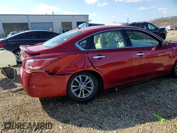 2015 Nissan Altima SV with VIN 1N4AL3AP1FC468423, listed as a Copart auction lot 50134455 with 47,034 mi miles and Salvage Title. Bid and sale history available at DreamBid. Image 14.