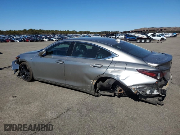 2019 Lexus ES with VIN 58ABZ1B19KU010665, listed as a Copart auction lot 46840835 with 68,587 mi miles and Salvage Title. Bid and sale history available at carsss.com. Image 2.