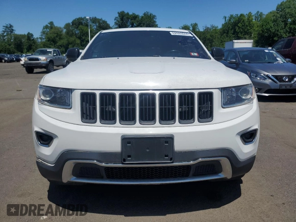 2014 Jeep Grand Cherokee Limited with VIN 1C4RJFBG0EC275410, listed as a Copart auction lot 62689055 with 169,925 mi miles and Clean title. Bid and sale history available at DreamBid. Image 5.